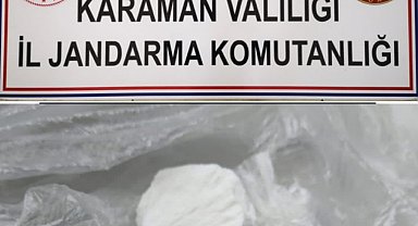 Karaman'da kokain ele geçirildi