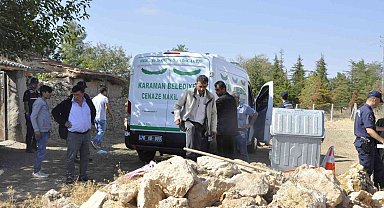 Karaman'da köpeğin saldırdığı kadın öldü