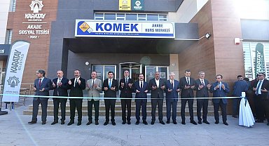 Karatay'da Akabe Sosyal Tesisi hizmeti açıldı