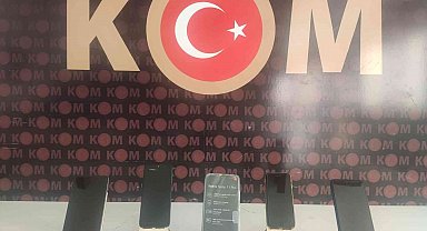Konya'da 124 adet gümrük kaçağı telefon ele geçirildi