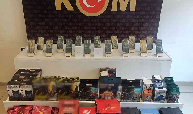Konya'da 2 ayrı iş yerine kaçakçılık operasyonu