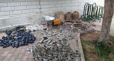Konya'da hırsızlık malı satın alan hurdacılara polis denetimi