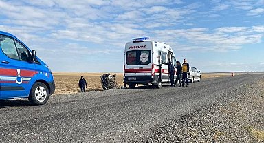 Konya'da otomobil takla attı: 2 yaralı