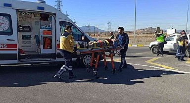 Konya'da trafik kazası: 2 yaralı