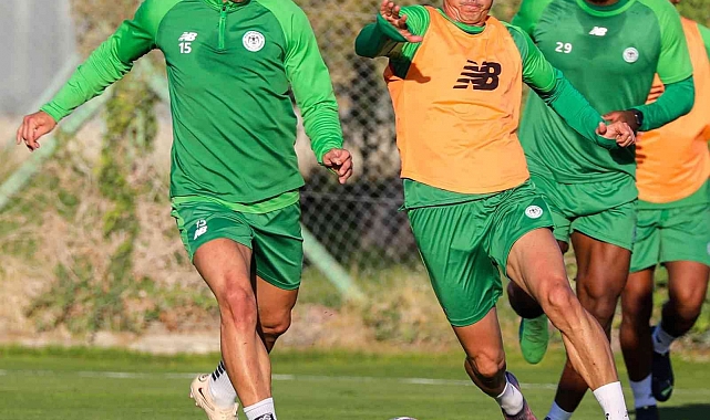 Konyaspor, Kasımpaşa maçı hazırlıklarına devam ediyor