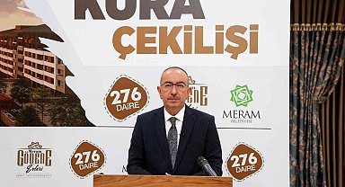 Meram Gödene Evleri'nde kura heyecanı