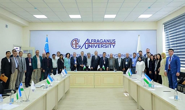 NEÜ, Özbekistan'da uluslararası kongre gerçekleştirerek iş birliklerine imza attı