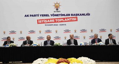 AK Parti Yerel Yönetimler Başkanlığı İstişare Toplantısı Konya'da yapıldı
