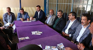 AK Partinin "Yüz yüze 100 gün" programıyla ilçe ve köylerde