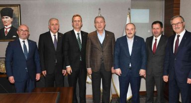 Bakanlardan, KSO Başkanı'na 'hayırlı olsun' ziyareti