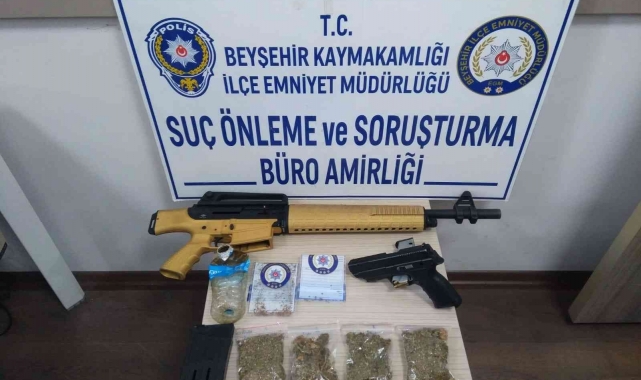 Durdurulan araçtan uyuşturucu çıktı, 1 kişi tutuklandı