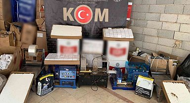 Ev değil sigara imalathanesi çıktı