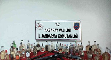 Jandarmadan yılbaşı öncesi sahte alkol operasyonu
