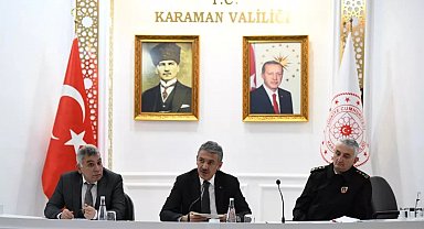 Karaman'da kış mevsimi alınacak tedbirler değerlendirildi
