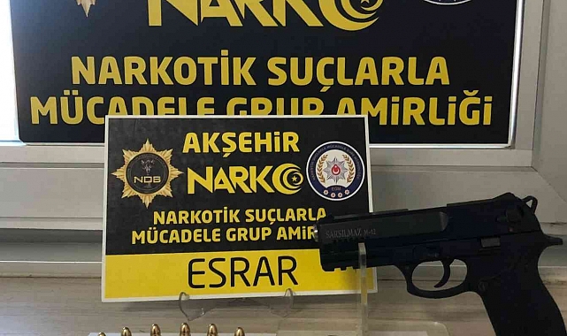 Konya'da 3 ayrı uyuşturucu operasyonu: 5 gözaltı