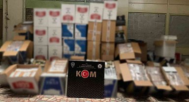 Konya'da kaçak sigara ve tütün operasyonu: 1 gözaltı