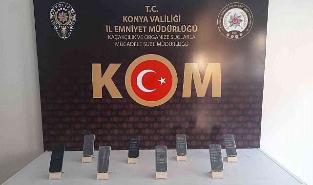 Konya'da kaçakçılık operasyonu: 2 gözaltı