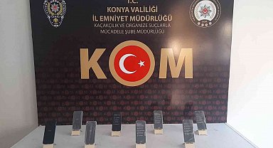 Konya'da kaçakçılık operasyonu: 2 gözaltı