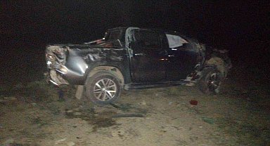 Konya'da otomobil ile kamyonet çarpıştı: 8 yaralı