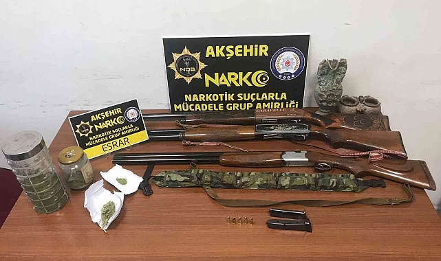 Konya'da polis ve jandarmadan uyuşturucu operasyonu: 7 gözaltı