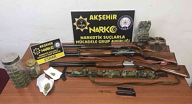 Konya'da polis ve jandarmadan uyuşturucu operasyonu: 7 gözaltı