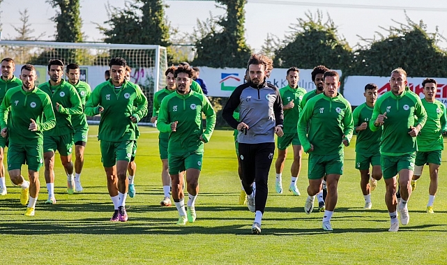 Konyaspor, Trabzonspor maçı hazırlıklarına başladı