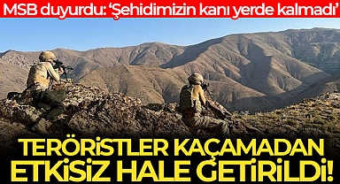 MSB: '6 terörist etkisiz hale getirildi'