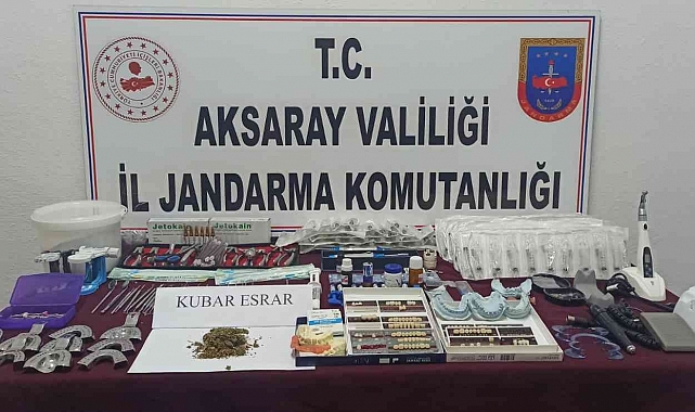 Uyuşturucu taciri sahte hekimin ruhsatsız diş kliniği, profesyonel hastaneyi aratmadı