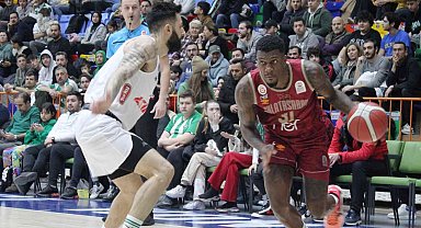Basketbol Süper Ligi: Konyaspor: 76 - Galatasaray Nef: 73