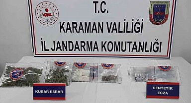 Karaman'da iki ayrı uyuşturucu operasyonu: 2 gözaltı