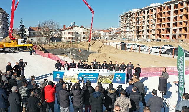 Karatay'da Akasya Park Konut Yapı Kooperatifi'nin temeli atıldı