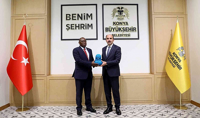Kenya Büyükelçisi Boiyo ile Başkan Altay bir araya geldi