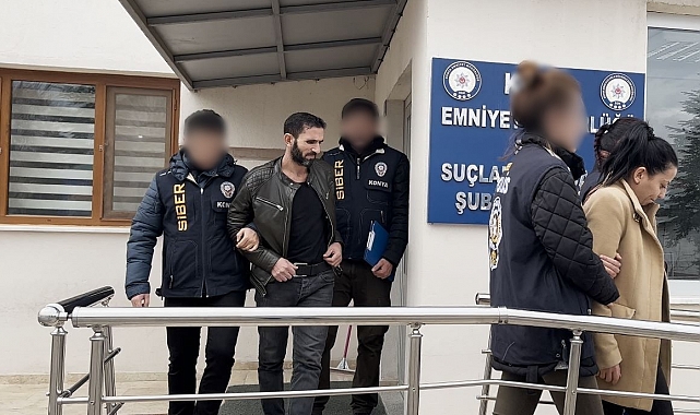 Konya'da internet dolandırıcılarına operasyon: 4 tutuklama