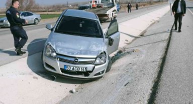 Konya'da kontrolden çıkan otomobil takla attı: 6 yaralı