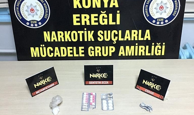 Konya'da narkotik ekiplerinden kökünü kurutma operasyonu: 21 gözaltı