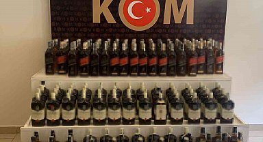 Konya'da sahte içki operasyonu: 1 gözaltı