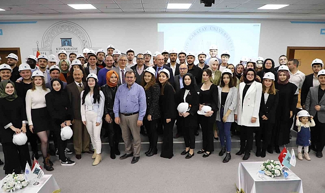 KTO Karataylı inşaat mühendisleri, mesleğe ilk adımını attı