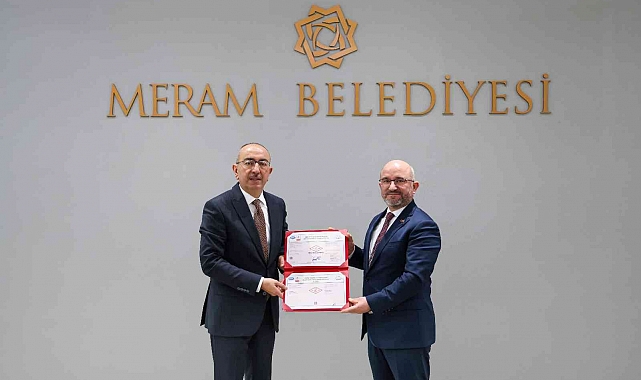 Meram Belediyesine Enerji Yönetim Sistemi Sertifikası