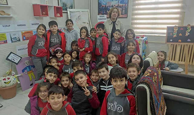 Minik öğrencilerden "Tutum, Yatırım ve Türk Malları Haftası" sergisi