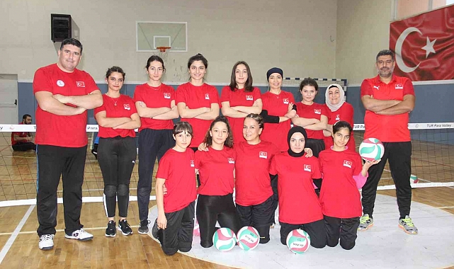 Oturarak Voleybol Kadın A Milli Takımı, Karaman kampını tamamladı