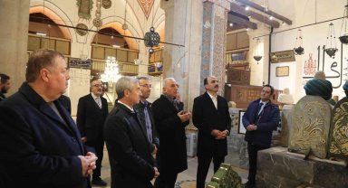 TDBB Yönetim Kurulu Üyeleri Konya Büyükşehir'in örnek hizmetlerini inceledi