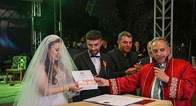 2022'de Talas'ta bin 456 çift 'evet' dedi