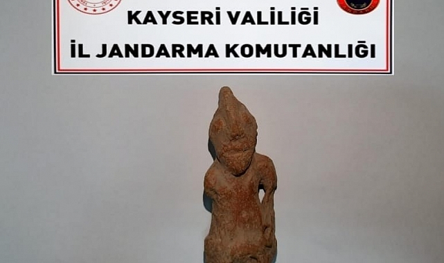 5 bin yıllık eseri satmaya çalışan tarihi eser kaçakçısı yakalandı