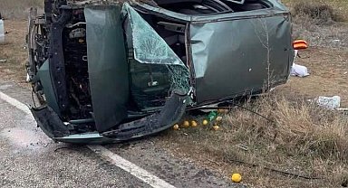 Ankara'da trafik kazası: 1 ölü, 1 yaralı