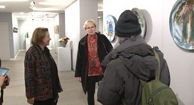 Beril Anılanmert'in eserleri Başkent'te sanatseverlerle buluştu