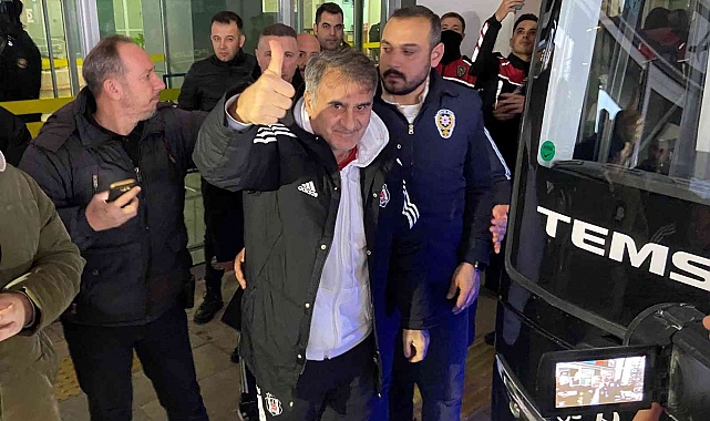 Beşiktaş kafilesi Konya'ya geldi