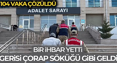 Dolandırıcılık olayından yola çıkıldı, 110 vaka çözüldü