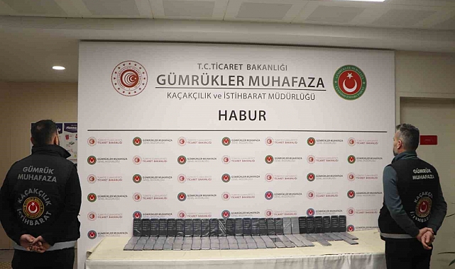 Habur'da milyonlarca lira değerinde kaçakçılık operasyonları