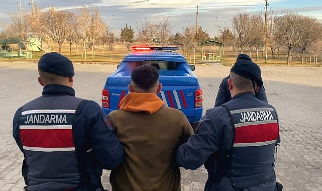 Hırsızlık zanlısı jandarmanın operasyonuyla yakalandı