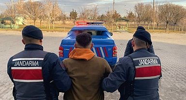 Hırsızlık zanlısı jandarmanın operasyonuyla yakalandı